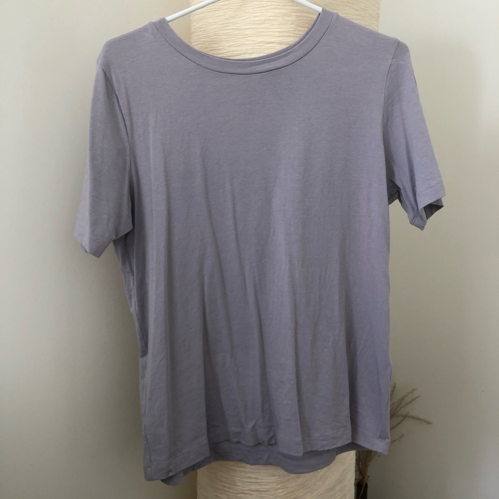 Oak and Fort purple tshirt